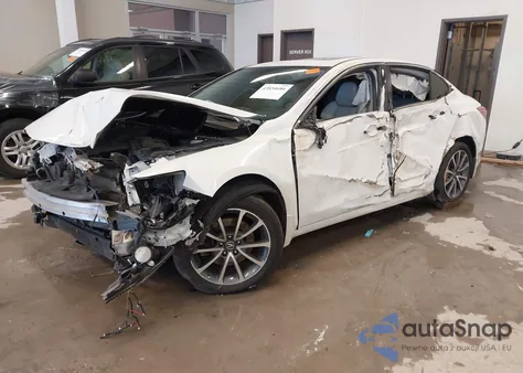 2017 Acura Tlx Technology Package из США, поврежденный, VIN 19UUB2F5XHA006535